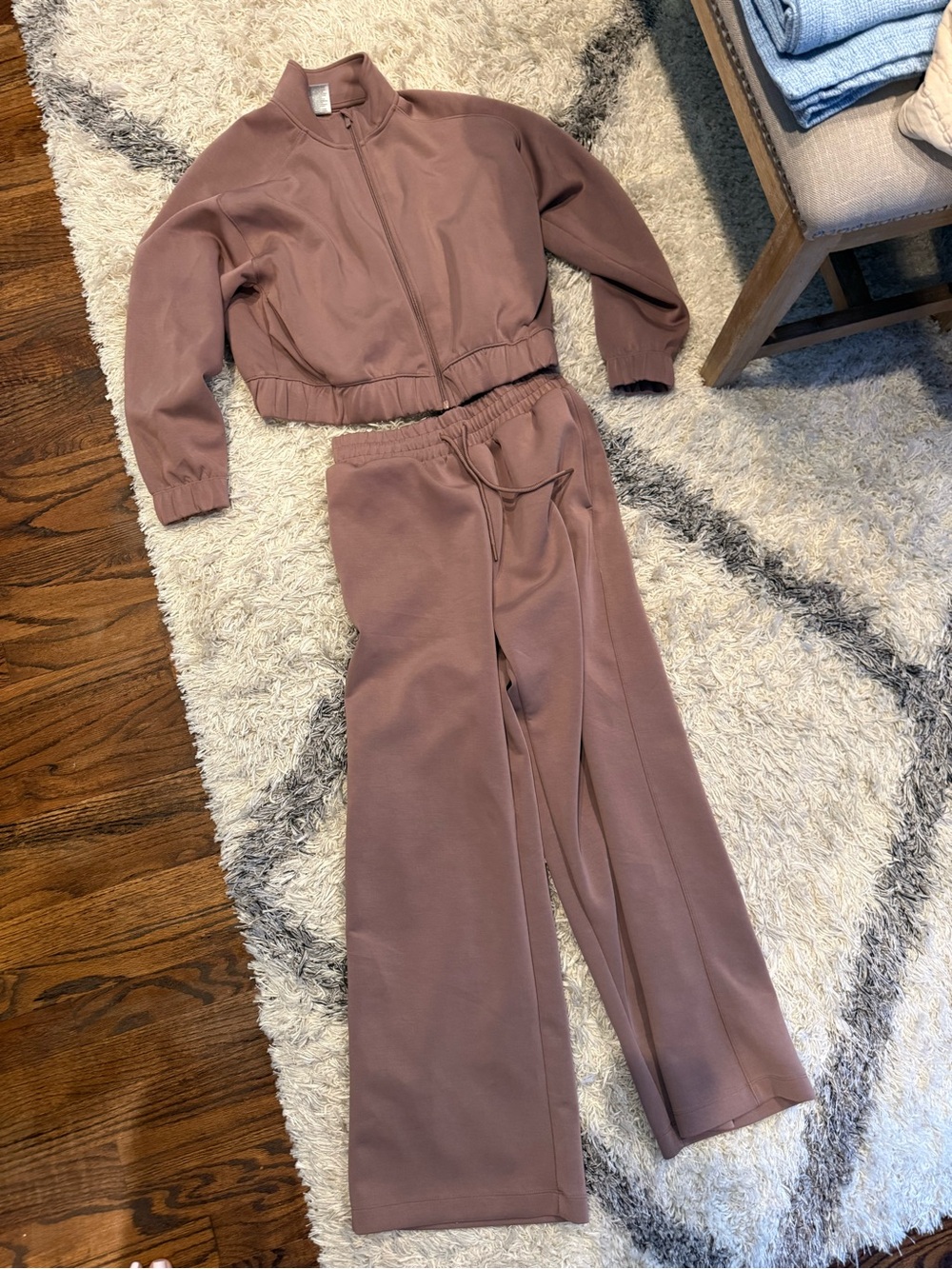 Target All in Motion Wide-Leg Sweatpant Set - Mauve